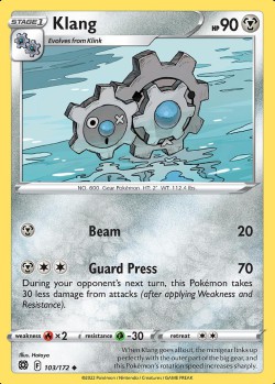 Carte Pokémon: Klang
