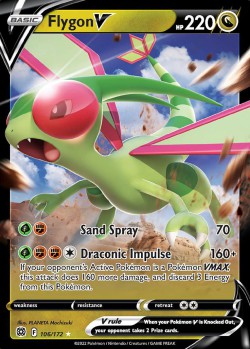 Carte Pokémon: Flygon V
