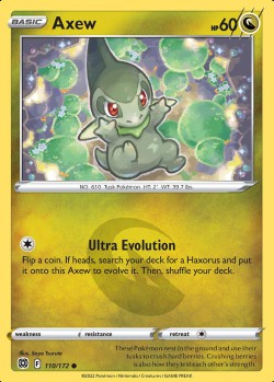 Carte Pokémon: Axew