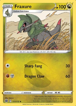 Carte Pokémon: Fraxure