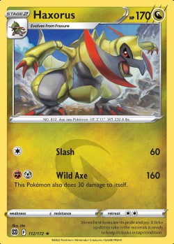 Carte Pokémon: Haxorus