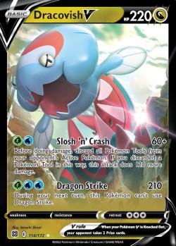 Carte Pokémon: Dracovish V