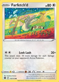 Carte Pokémon: Farfetch'd