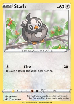 Carte Pokémon: Starly