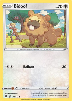 Carte Pokémon: Bidoof