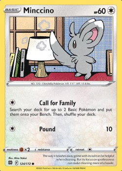 Carte Pokémon: Minccino