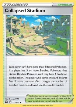 Carte Pokémon: Collapsed Stadium