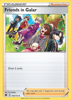 Carte Pokémon: Friends in Galar