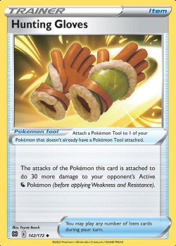Carte Pokémon: Hunting Gloves