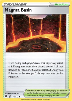 Carte Pokémon: Magma Basin