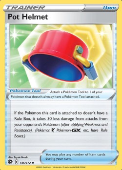 Carte Pokémon: Pot Helmet