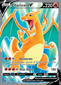 Carte Pokémon: Charizard V