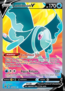 Carte Pokémon: Lumineon V