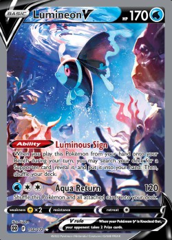 Carte Pokémon: Lumineon V
