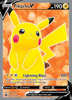 Carte Pokémon: Pikachu V