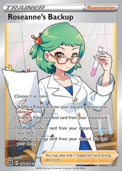 Carte Pokémon: Roseanne's Backup