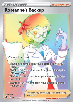 Carte Pokémon: Roseanne's Backup
