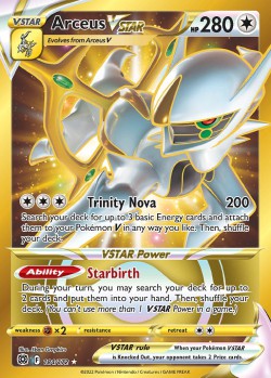 Carte Pokémon: Arceus VSTAR