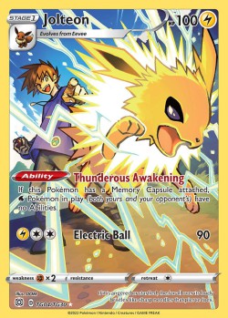 Carte Pokémon: Jolteon