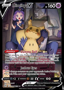 Carte Pokémon: Mimikyu V