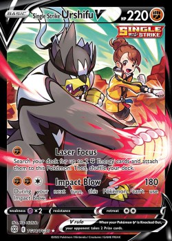 Carte Pokémon: Single Strike Urshifu V