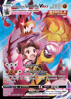 Carte Pokémon: Single Strike Urshifu VMAX