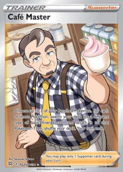 Carte Pokémon: Café Master