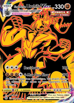 Carte Pokémon: Single Strike Urshifu VMAX