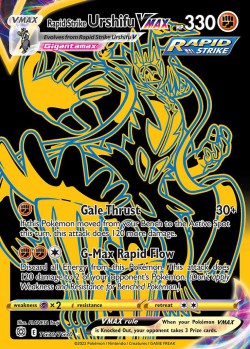 Carte Pokémon: Rapid Strike Urshifu VMAX