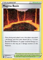 Carte Pokémon: Bassin de Magma
