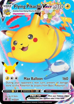Carte Pokémon: Flying Pikachu VMAX
