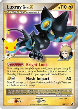 Carte Pokémon: Luxray GL LV.X