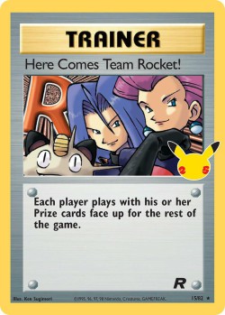 Carte Pokémon: Here Comes Team Rocket!