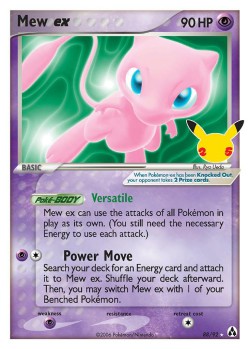 Carte Pokémon: Mew ex