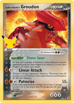 Carte Pokémon: Team Magma's Groudon