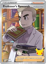 Carte Pokémon: Recherches Professorales