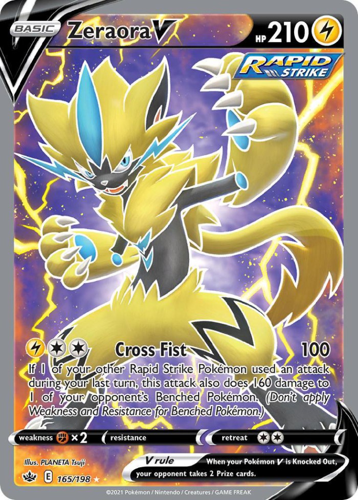 Carte Pokémon: Zeraora V [Zeraora V]