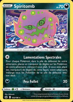Carte Pokémon: Spiritomb