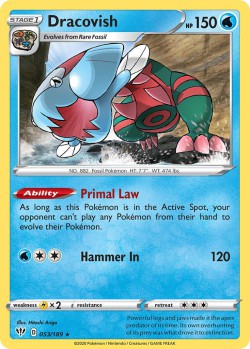 Carte Pokémon: Dracovish