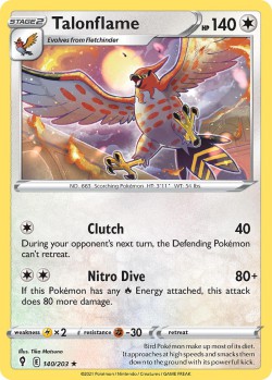 Carte Pokémon: Talonflame