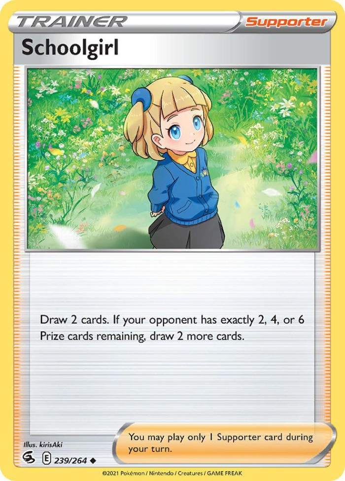 Carte Pokémon: Schoolgirl [Écolière]