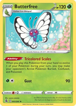 Carte Pokémon: Butterfree