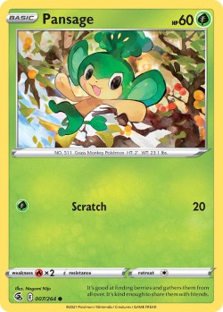 Carte Pokémon: Pansage