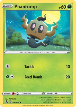 Carte Pokémon: Phantump