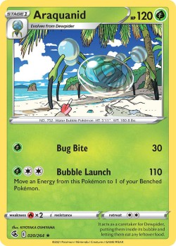 Carte Pokémon: Araquanid