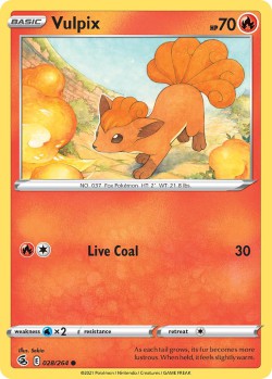 Carte Pokémon: Vulpix