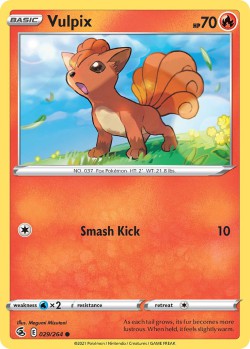 Carte Pokémon: Vulpix