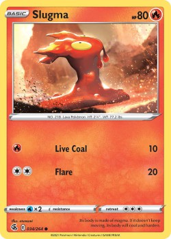 Carte Pokémon: Slugma
