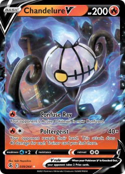 Carte Pokémon: Chandelure V