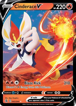 Carte Pokémon: Cinderace V